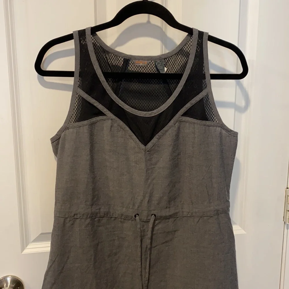 MERRELL Lightweight Linen Blend Outdoor Dress EUC